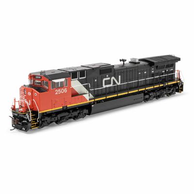 HO GE Dash 9-44CW Locomotive with DCC & Sound, CN #2506 HO GE Dash 9-44CW Locomotive with DCC & Sound, CN #2506