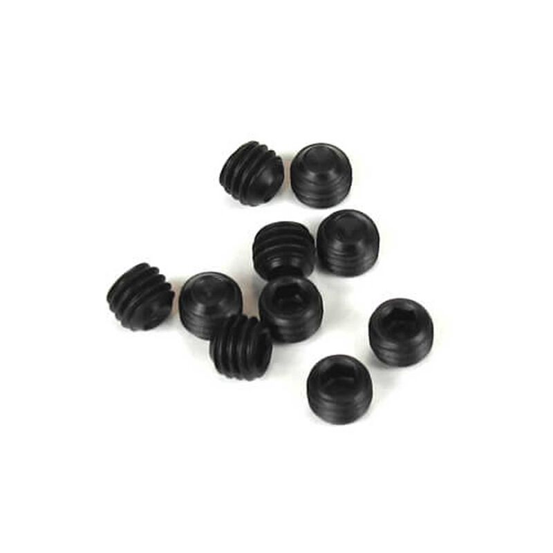 M5x4mm Set Screws, Black (10)