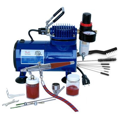 Airbrush & Compressor: VLSET, D500SR, DVDVL & AC7 Airbrush & Compressor: VLSET, D500SR, DVDVL & AC7