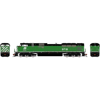 HO GEN SD90MAC Locomotive, Legendary Liveries BN #9718 HO GEN SD90MAC Locomotive, Legendary Liveries BN #9718
