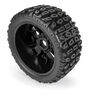 1/6 Brutus F/R 5.7" Monster Truck Tires MTD 24mm Black Ripper (2)