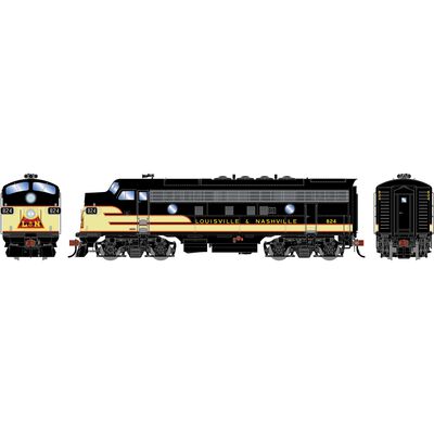 HO F7A Locomotive with DCC & Sound, Freight LN #824 HO F7A Locomotive with DCC & Sound, Freight LN #824