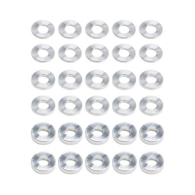 7.8x3mm Aluminum Bulkhead Washer (30) 7.8x3mm Aluminum Bulkhead Washer (30)