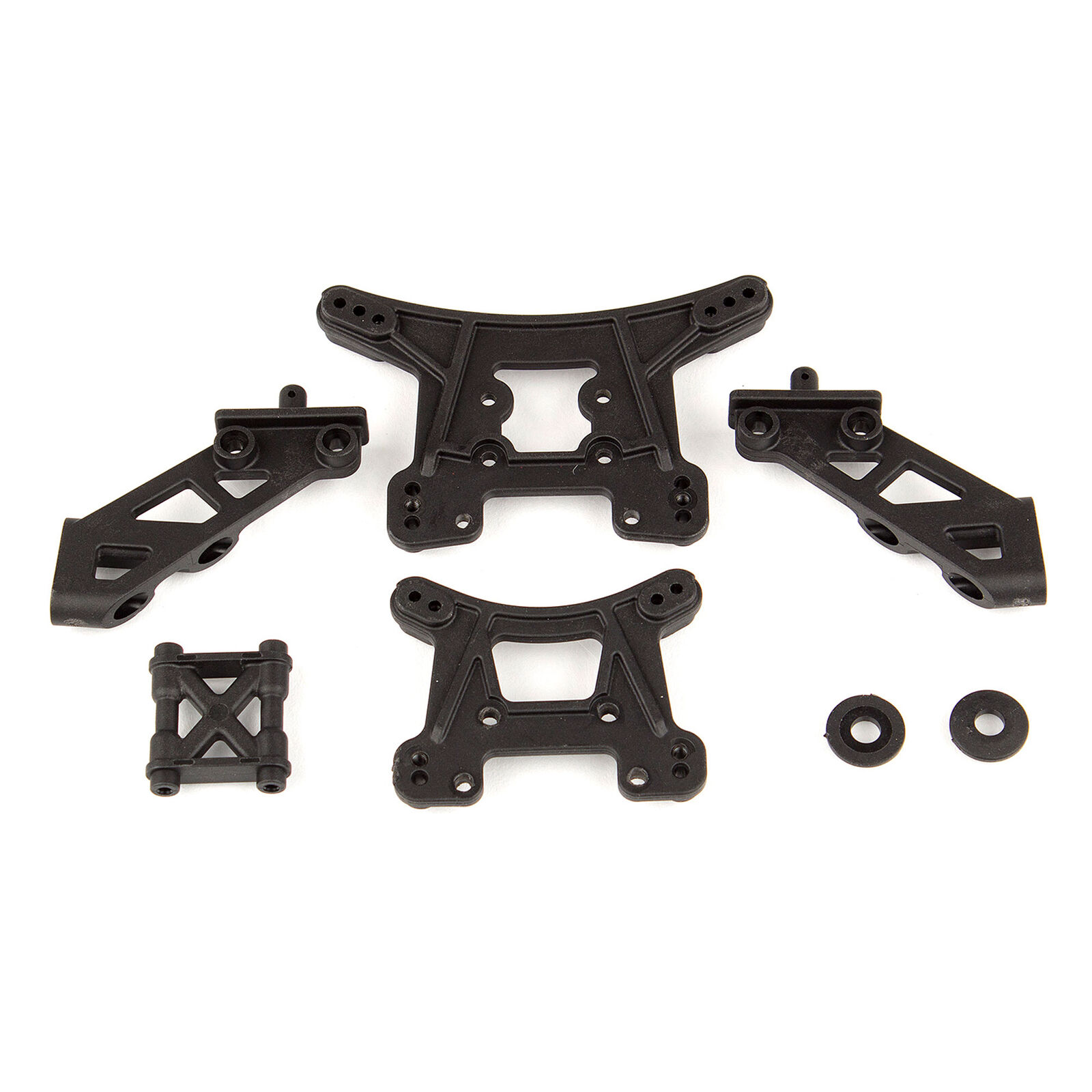 Front & Rear Shock Towers & Wing Mounts, 1/14 Team Associated Reflex 14