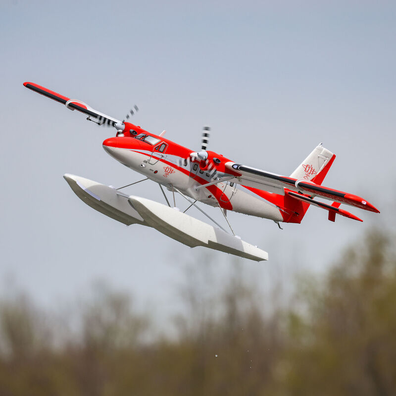 DHC-6 Twin Otter 1.4m BNF Basic with AS3X+ and SAFE Select Combo with Floats