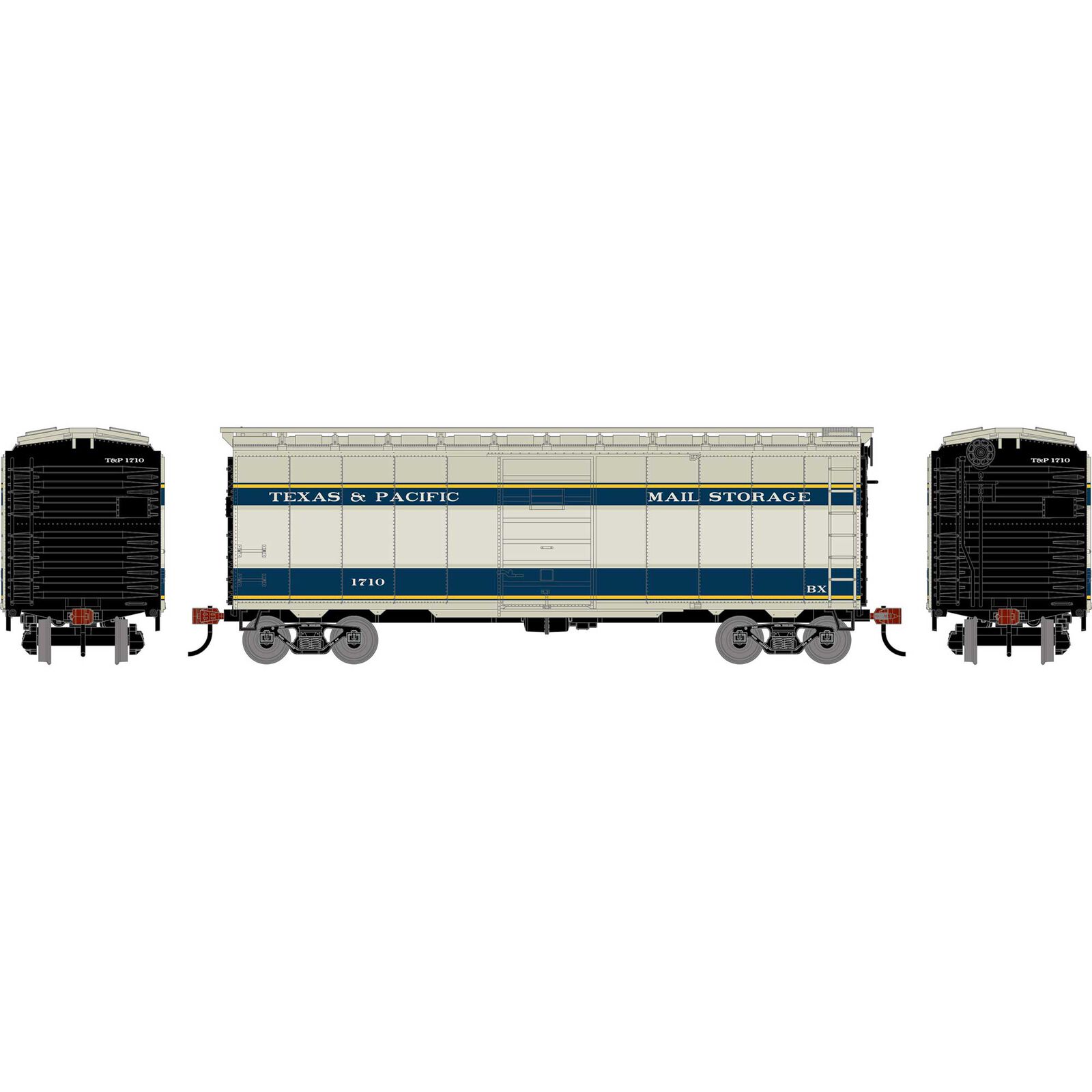 HO ATH 40' Superior Door Box Car, TP #1710
