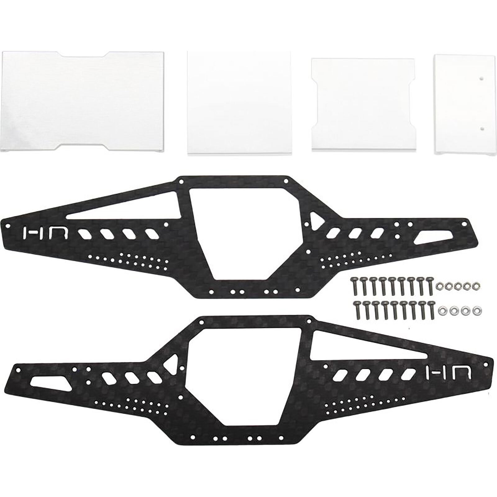 Graphite Rock Crawler Conversion Chassis, LCG: SCX24