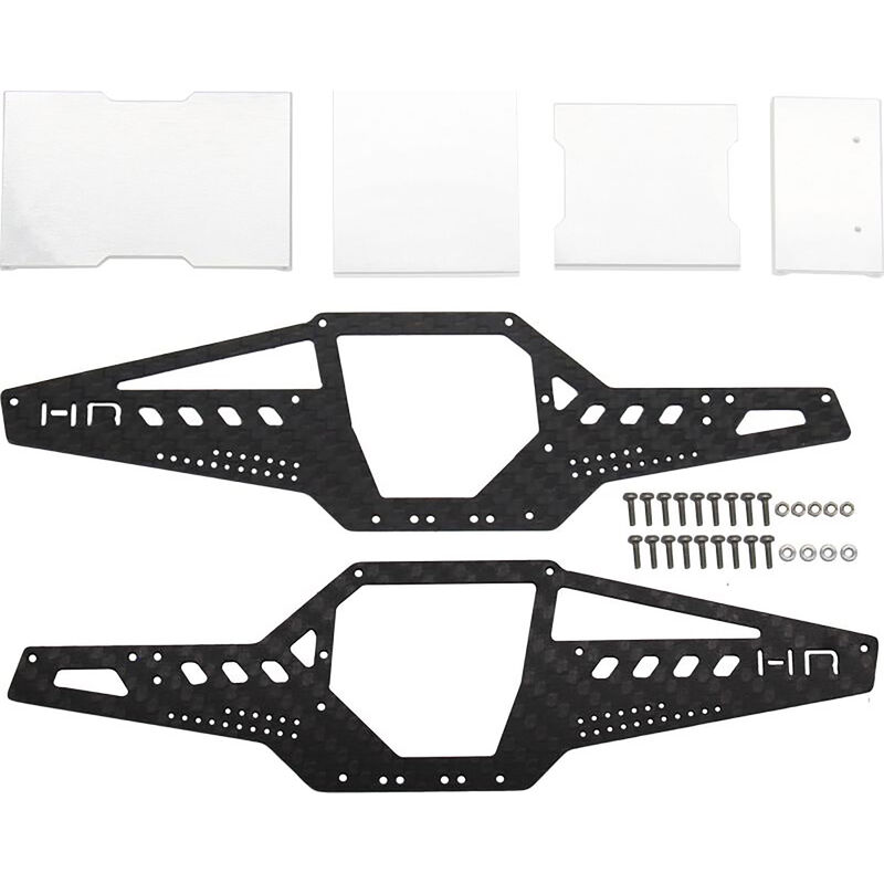 Graphite Rock Crawler Conversion Chassis, LCG: SCX24