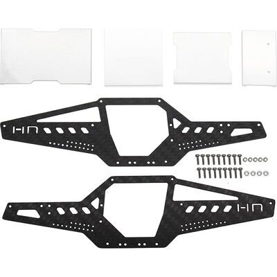 Graphite Rock Crawler Conversion Chassis, LCG: SCX24 Graphite Rock Crawler Conversion Chassis, LCG: SCX24