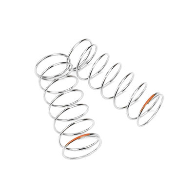 Shock Spring Set, Rear, 1.2x7.75, 2.82lb/in, 53mm, Orange Shock Spring Set, Rear, 1.2x7.75, 2.82lb/in, 53mm, Orange