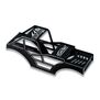 Raptor Aluminum Frame Kit, Black: SCX24