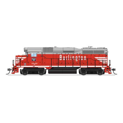HO EMD GP30, BN 2250, CBQ Chinese Red w/ BN patch, Paragon4 Sound/DC/DCC HO EMD GP30, BN 2250, CBQ Chinese Red w/ BN patch, Paragon4 Sound/DC/DCC