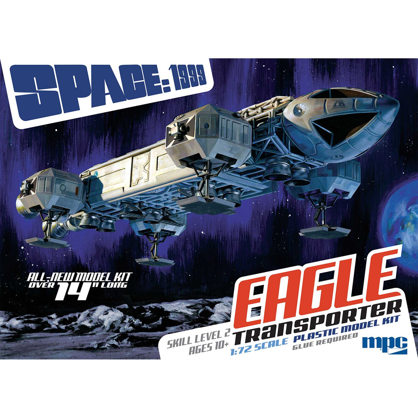 1/72 Space 1999 Eagle Transporter 14" Model Kit