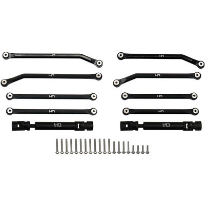 Aluminum 8-Link Drive Set, 155mm, LCG: SCX24 Jeep Gladiator Aluminum 8-Link Drive Set, 155mm, LCG: SCX24 Jeep Gladiator