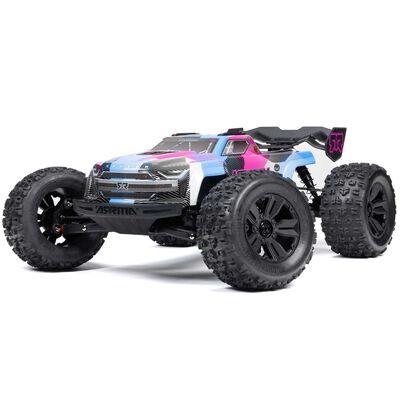 1/8 KRATON 6S 4X4 RTR Brushless Speed Truck, Blue/Pink - SCRATCH & DENT 1/8 KRATON 6S 4X4 RTR Brushless Speed Truck, Blue/Pink - SCRATCH & DENT