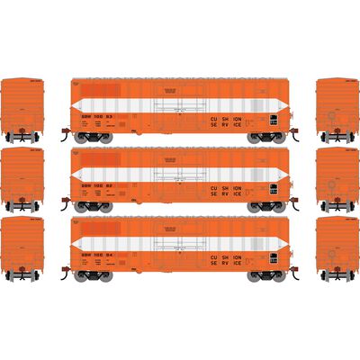 HO ATH 50' FMC 5327 12' Plug Door Box Car, GBW #10063/10082/10094 (3) HO ATH 50' FMC 5327 12' Plug Door Box Car, GBW #10063/10082/10094 (3)