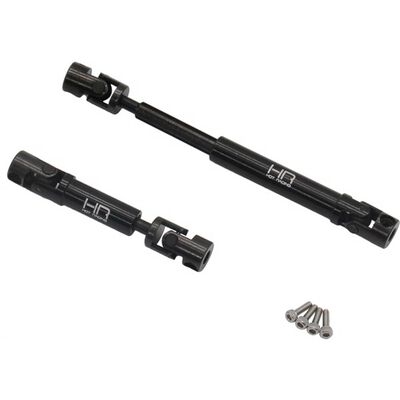 Steel Center Driveshaft (L/M): SCX24 C10, JLU Steel Center Driveshaft (L/M): SCX24 C10, JLU