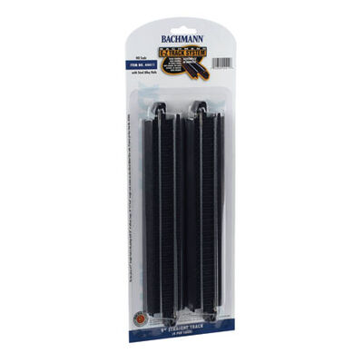 HO Steel EZ 9" Straight (4) HO Steel EZ 9" Straight (4)