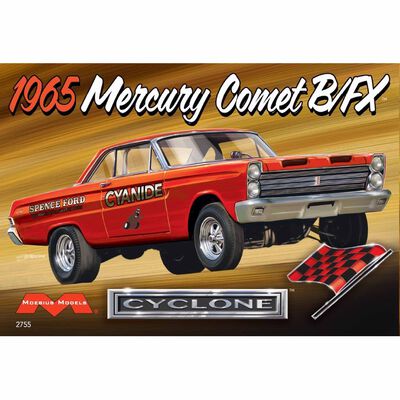 1/25 1965 Mercury Comet B/FX Cyclone Model Kit 1/25 1965 Mercury Comet B/FX Cyclone Model Kit