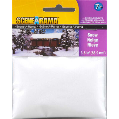 Scene-A-Rama Scenery Bags, Snow 2oz Scene-A-Rama Scenery Bags, Snow 2oz