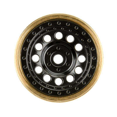 1/24 Rock Shooter Brass F/R 1.0" 7mm Crawler Wheels (2) Black 1/24 Rock Shooter Brass F/R 1.0" 7mm Crawler Wheels (2) Black