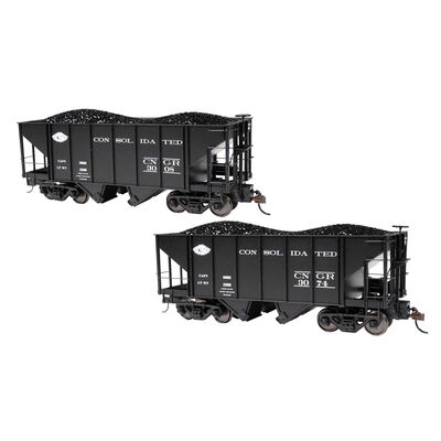 Spectrum On30 2-Bay Hopper Consolidated RR #3008 & #3074 Spectrum On30 2-Bay Hopper Consolidated RR #3008 & #3074