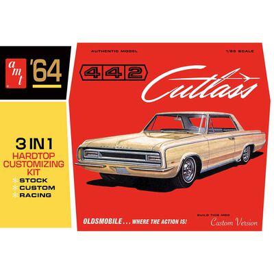 1/25 1964 Olds Cutlass 442 Hardtop Model Kit 1/25 1964 Olds Cutlass 442 Hardtop Model Kit