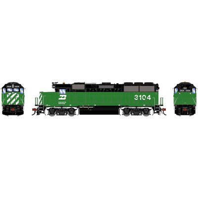 HO GEN GP50 PH I Locomotive w/DCC & Sound, BN #3104 HO GEN GP50 PH I Locomotive w/DCC & Sound, BN #3104