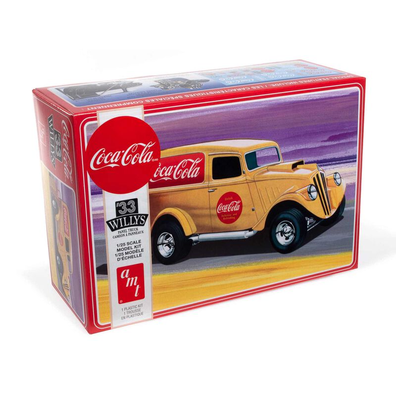 1/25 1933 Willys Panel Coke Model Kit