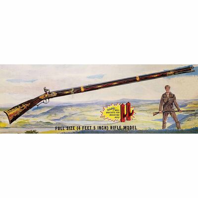 Full Size Historic Firearms Frontiersman Kentucky Long Rifle Model Kit Full Size Historic Firearms Frontiersman Kentucky Long Rifle Model Kit