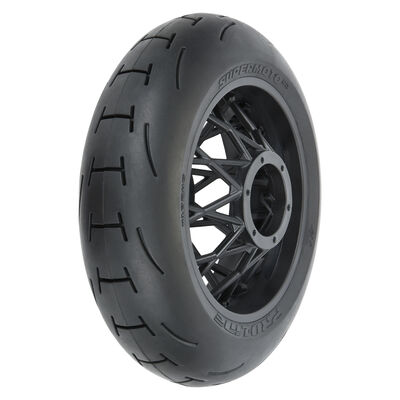 1/4 Supermoto 2.0 S3 Rear Tire MTD Black Supermoto Wheel: MX/SM 1/4 Supermoto 2.0 S3 Rear Tire MTD Black Supermoto Wheel: MX/SM