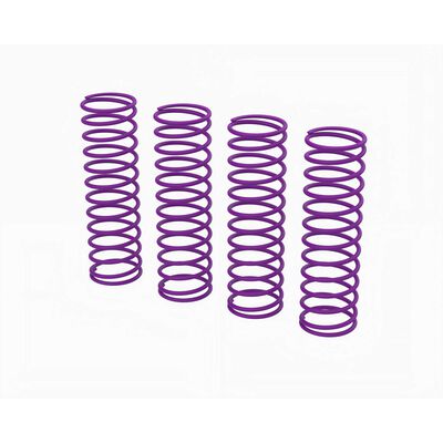 Shock Spring Set E, 0.50N/mm, Purple (4): GROM Shock Spring Set E, 0.50N/mm, Purple (4): GROM