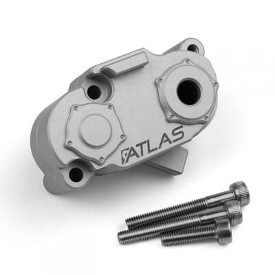 Atlas Transfer Case, Clear: Axial SCX10-II Atlas Transfer Case, Clear: Axial SCX10-II