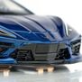 HO 2019 Chevy Corvette C8 Mega G+ Slot Car, Metallic Riptide Blue