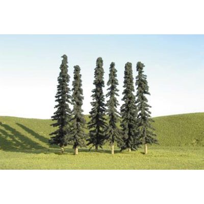 Scenescapes Conifer Trees, 5-6" (6) Scenescapes Conifer Trees, 5-6" (6)