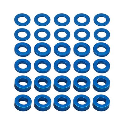 Ballstud Washers 5.5x3.0mm (30) Blue Ballstud Washers 5.5x3.0mm (30) Blue