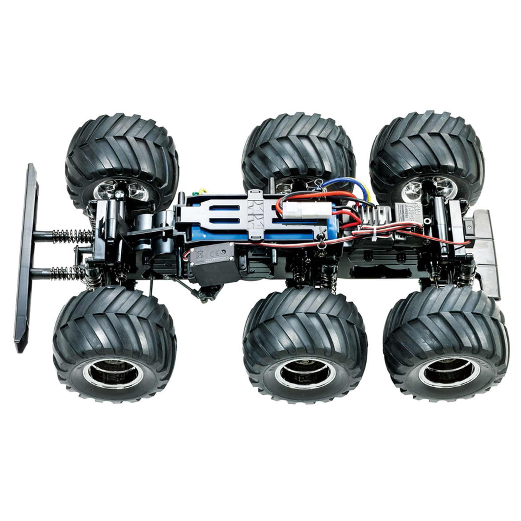 Tamiya 1/18 King Yellow G6-01 6x6 Monster Truck Kit | Tower Hobbies