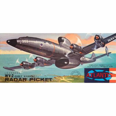 Lockheed WV-2 Early Warning Radar Picket Model Kit Lockheed WV-2 Early Warning Radar Picket Model Kit