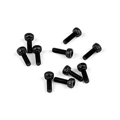 M2x6mm Cap Head Screws, Black (10) M2x6mm Cap Head Screws, Black (10)