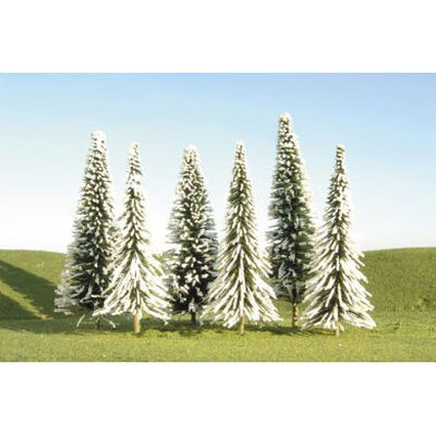 Scenescapes Pine Trees with Snow, 5-6" (24) Scenescapes Pine Trees with Snow, 5-6" (24)