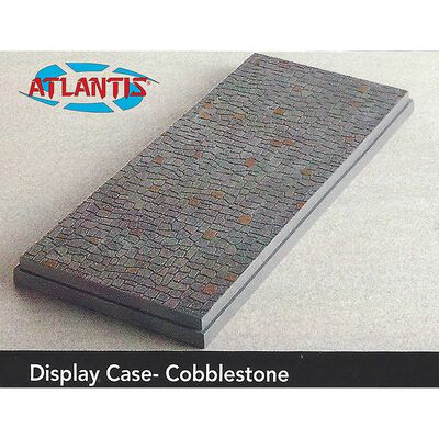Extra Tall Stackable Automobile Display Case with Cobblestone Base Extra Tall Stackable Automobile Display Case with Cobblestone Base