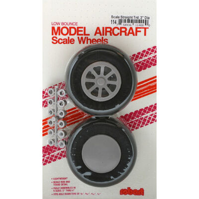 U-300 Scale Wheels, 3" U-300 Scale Wheels, 3"