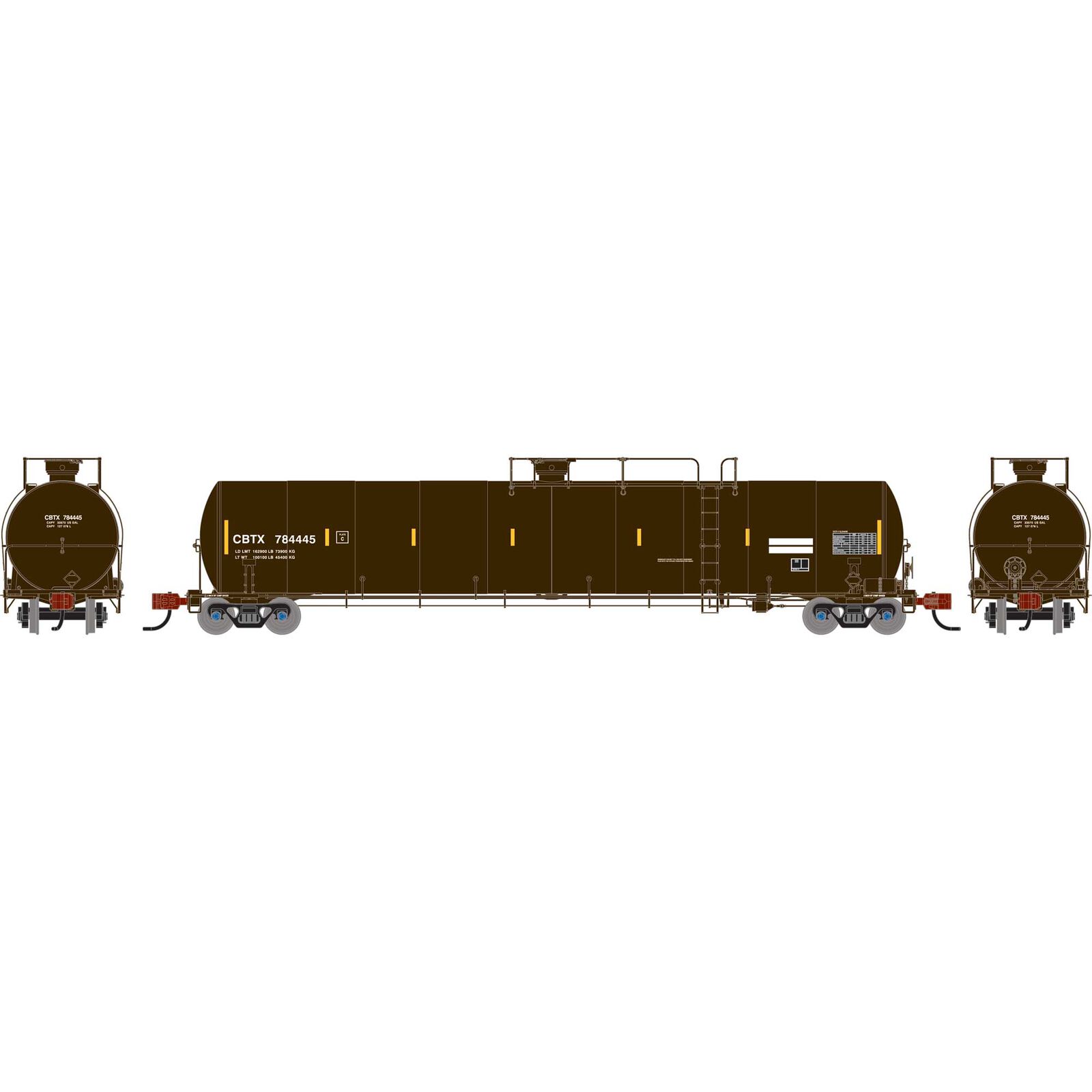 N UTC 33K LPG Tank Car- Late, CBTX #784445