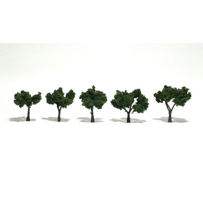 Ready-Made Tree, Medium Green 1.25-2" (5) Ready-Made Tree, Medium Green 1.25-2" (5)
