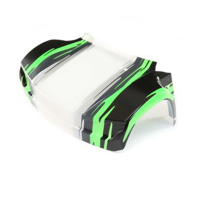 Front Hood, Black: Super Baja Rey Front Hood, Black: Super Baja Rey