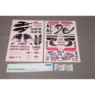 Decal Sheet: F-16C 70mm Decal Sheet: F-16C 70mm