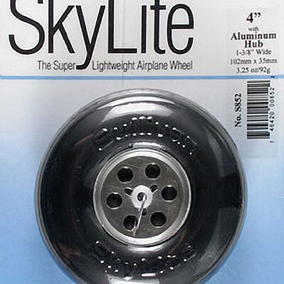 Sky Wheel with Aluminum Hub, 4" Sky Wheel with Aluminum Hub, 4"