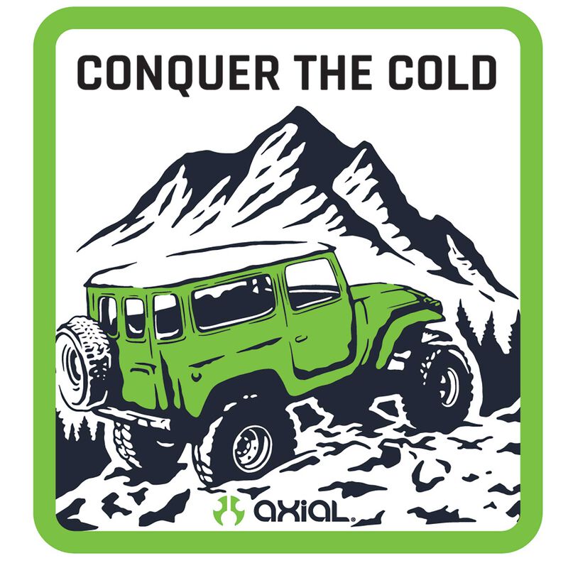 Axial Conquer the Cold Sticker