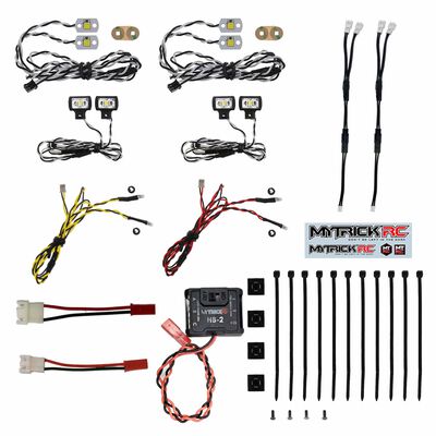 HB-2 Off-Road Light Kit, 1/10 Axial SCX10 III Base Camp HB-2 Off-Road Light Kit, 1/10 Axial SCX10 III Base Camp