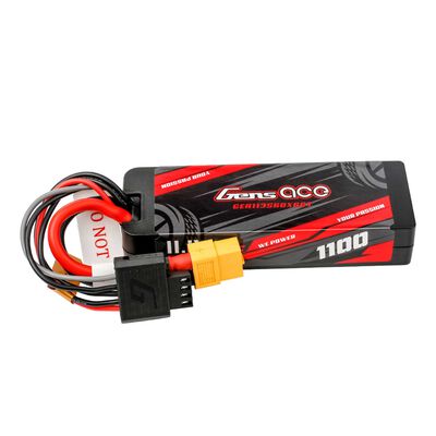 11.1V 1100mAh 3S 60C Hardcase G-Tech LiPo Battery: XT60 11.1V 1100mAh 3S 60C Hardcase G-Tech LiPo Battery: XT60